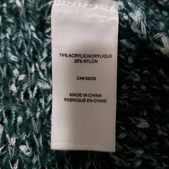 Cleo Petite Button Wrap Cowl Neck Sweater - Picture 6 of 8